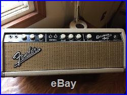 Fender Bassman Head 1964 6G6-B Circuit Blonde All Original