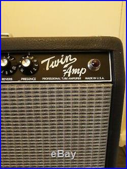 Fender Twin Amp 100 Watt all valve guitar amplifier (pro tube series) reverb