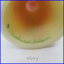 Fenton Burmese Summer Cottage Hand Painted Fairy Light Special Order 2004 W359