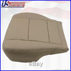 Fits 2000-2004 TOYOTA TUNDRA Driver Bottom All Synthetic Leather Seat Cover Tan