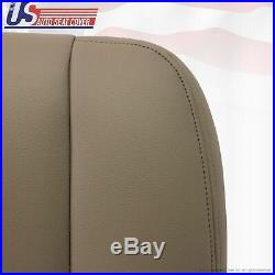 Fits 2000-2004 TOYOTA TUNDRA Driver Bottom All Synthetic Leather Seat Cover Tan