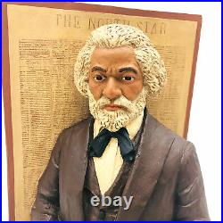 Frederick Douglass Bust Bookend Miss Martha Originals Thomas Blackshear Rare COA