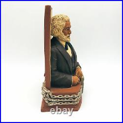 Frederick Douglass Bust Bookend Miss Martha Originals Thomas Blackshear Rare COA