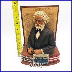 Frederick Douglass Bust Bookend Miss Martha Originals Thomas Blackshear Rare COA