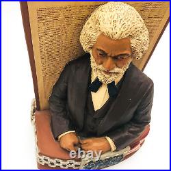 Frederick Douglass Bust Bookend Miss Martha Originals Thomas Blackshear Rare COA