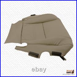 Front DRIVER Bottom LEATHER Seat Cover All Tan Fits 2005 2006 Toyota Tundra