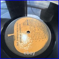 GEORGE HARRISON All Things Must Pass? 3XLP boxset Complete WithOriginal Poster
