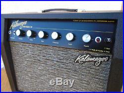 GIBSON 1966 KALAMAZOO REVERB 12. ALL-TUBE COMBO AMP REVERB+TREMOLO 1x10 withCOVER