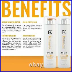 GK HAIR Moisturizing Shampoo and Conditioner For Women Men Dry Damage 1000ml
