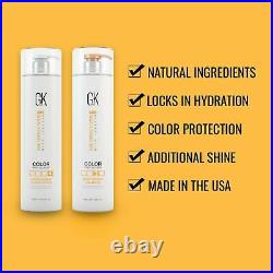 GK HAIR Moisturizing Shampoo and Conditioner For Women Men Dry Damage 1000ml
