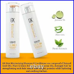 GK HAIR Moisturizing Shampoo and Conditioner For Women Men Dry Damage 1000ml