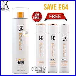 GK HAIR The Best Keratin Kit Smoothing Straightening Blowout Treatment 1000ml