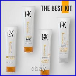 GK HAIR The Best Keratin Treatment Kit Brazilian Complex Blowout Straightening