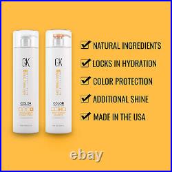 GK HAIR Women Men Moisturizing Shampoo and Conditioner Dry Damage Curly Frizzy