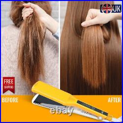GK HAIR Women One Control Flat Iron Extra LargeHair Straightener Titanium Plates