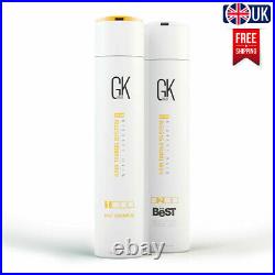 GK Hair The Best Hair Smoothing Blowout System & pH+ Pre-Treatment Shampoo 300ml