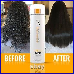 GK Hair The Best Professional Hair 1000ml Straightening, Smoothing Treatment New
