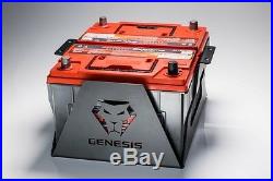 Genesis Offroad Dual Battery Kit 200 Amp Isolator & G Screen 12-18 Jeep Wrangler