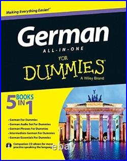 German All? In? One For Dummies with CD by Fox, Anne Book The Cheap Fast Free