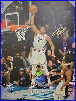 Giannis Antetokounmpo autographed signed 2019 All-Star Game 24x20 canvas JSA