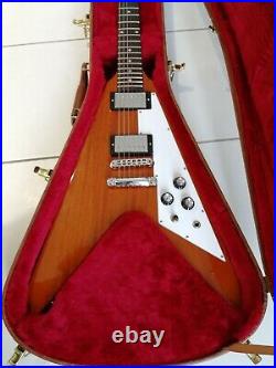 Gibson Flying V 2019 Antique Natural plus extra SKB case immaculate all round