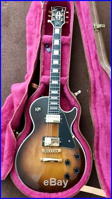 Gibson Les Paul Custom 1989, Usa, Tobacco Burst, All Original In Good Condition