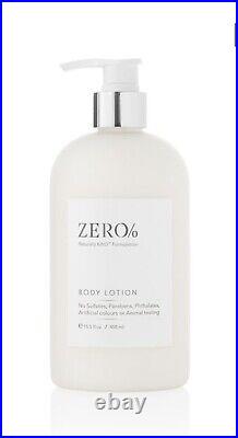 Gilchrist & Soames Zero% (1) Shampoo (1)Conditioner (1)Shower Gel & (1) Lotion