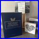 Golden Replicas Of US 50 States Greeting Stamps Album L And 22kt Gold Proofs NEW
