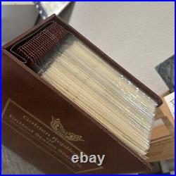Golden Replicas Of United States Stamps Album J&Proof Replicas 22 Karat Gold NEW