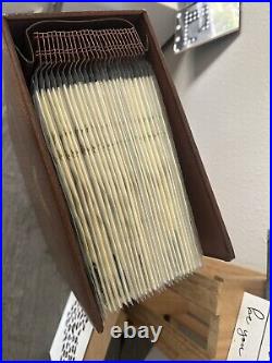 Golden Replicas Of United States Stamps Album M & Proof Replicas 22 Kt Gold NEW