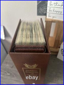 Golden Replicas Of United States Stamps Album O & Proof Replicas 22 kt Gold NEW