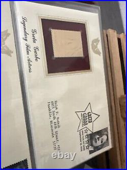 Golden Replicas Of United States Stamps Album O & Proof Replicas 22 kt Gold NEW