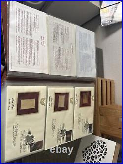 Golden Replicas Of United States Stamps Album Q & Proof Replicas 22kt Gold NEW