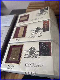Golden Replicas Of United States Stamps Album Q & Proof Replicas 22kt Gold NEW