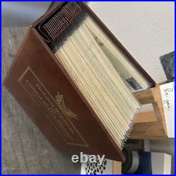 Golden Replicas Of United States Stamps In Album H & Proofs Of 22 Karat Gold NEW