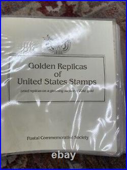 Golden Replicas of United States Stamps 22k