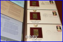 Golden Replicas of United States Stamps Surfaces 22K Gold 75 Stamps First Issue