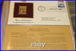 Golden Replicas of United States Stamps Surfaces 22K Gold Collection 41 Stamps