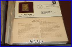 Golden Replicas of United States Stamps Surfaces 22K Gold Collection 41 Stamps