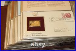 Golden Replicas of United States Stamps Surfaces 22K Gold Collection 41 Stamps