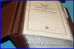 Golden Replicas of United States Stamps Surfaces 22K Gold Collection 81 Stamps