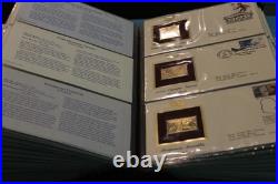 Golden Replicas of United States Stamps Surfaces 22K Gold Collection 81 Stamps Golden Replicas of United States Stamps Surfaces 22K Gold Collection 81 Stamps
