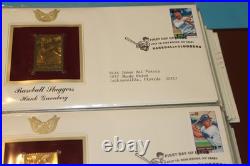 Golden Replicas of United States Stamps Surfaces 22K Gold Collection 81 Stamps