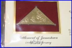 Golden Replicas of United States Stamps Surfaces 22K Gold Collection 81 Stamps