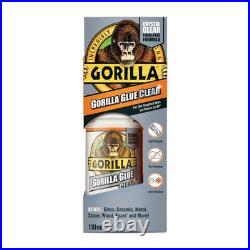 Gorilla Glue Crystal Clear Waterproof Tough All Purpose Adhesive, 50, 110, 170ml