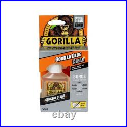 Gorilla Glue Crystal Clear Waterproof Tough All Purpose Adhesive, 50, 110, 170ml