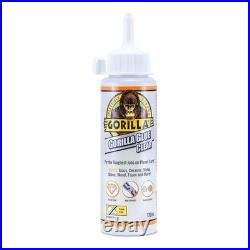 Gorilla Glue Crystal Clear Waterproof Tough All Purpose Adhesive, 50, 110, 170ml