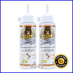 Gorilla Glue Crystal Clear Waterproof Tough All Purpose Adhesive, 50, 110, 170ml