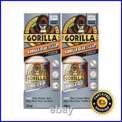 Gorilla Glue Crystal Clear Waterproof Tough All Purpose Adhesive, 50, 110, 170ml