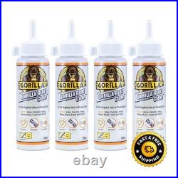 Gorilla Glue Crystal Clear Waterproof Tough All Purpose Adhesive, 50, 110, 170ml